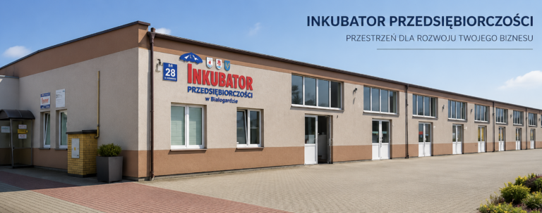 Budynek SISG z zapleczem dla firm korzystających z oferty inkubatora.